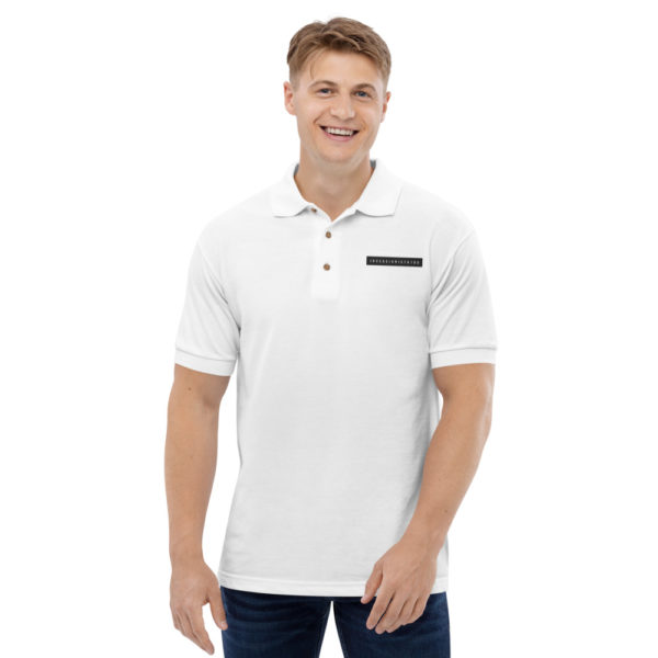 Inversionista180 Men's White Polo Shirt