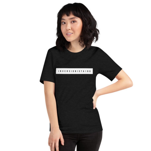 Inversionista180 Black Unisex T-Shirt - Image 2